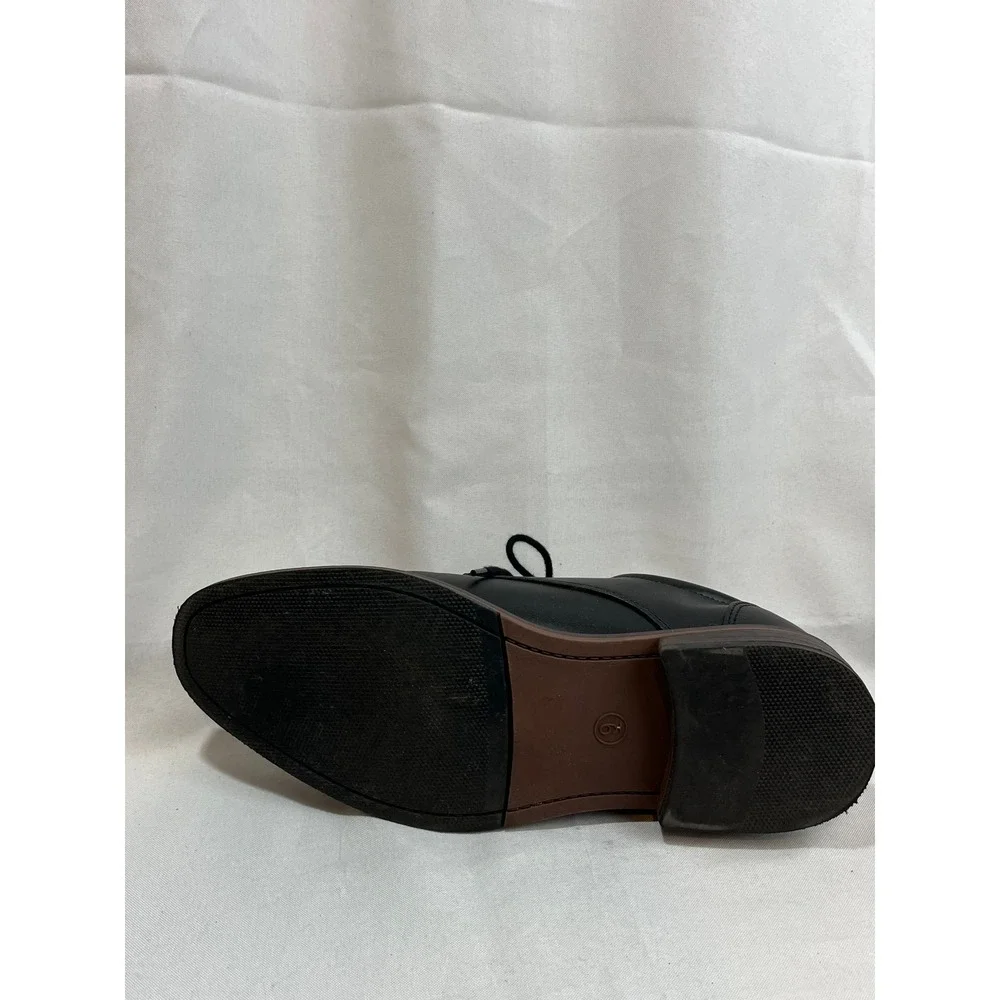 Goodfellow & Co Mens Black Memory Foam Derby Shoes Size 9 Dress Shoes Business